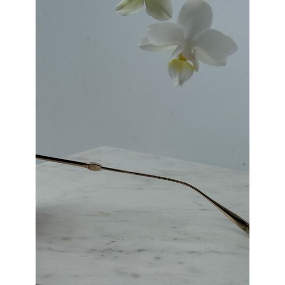 NEW Valentino V-Glassliner VLS118-C Gold Cat Eye Sunglasses - Picture 10 of 10